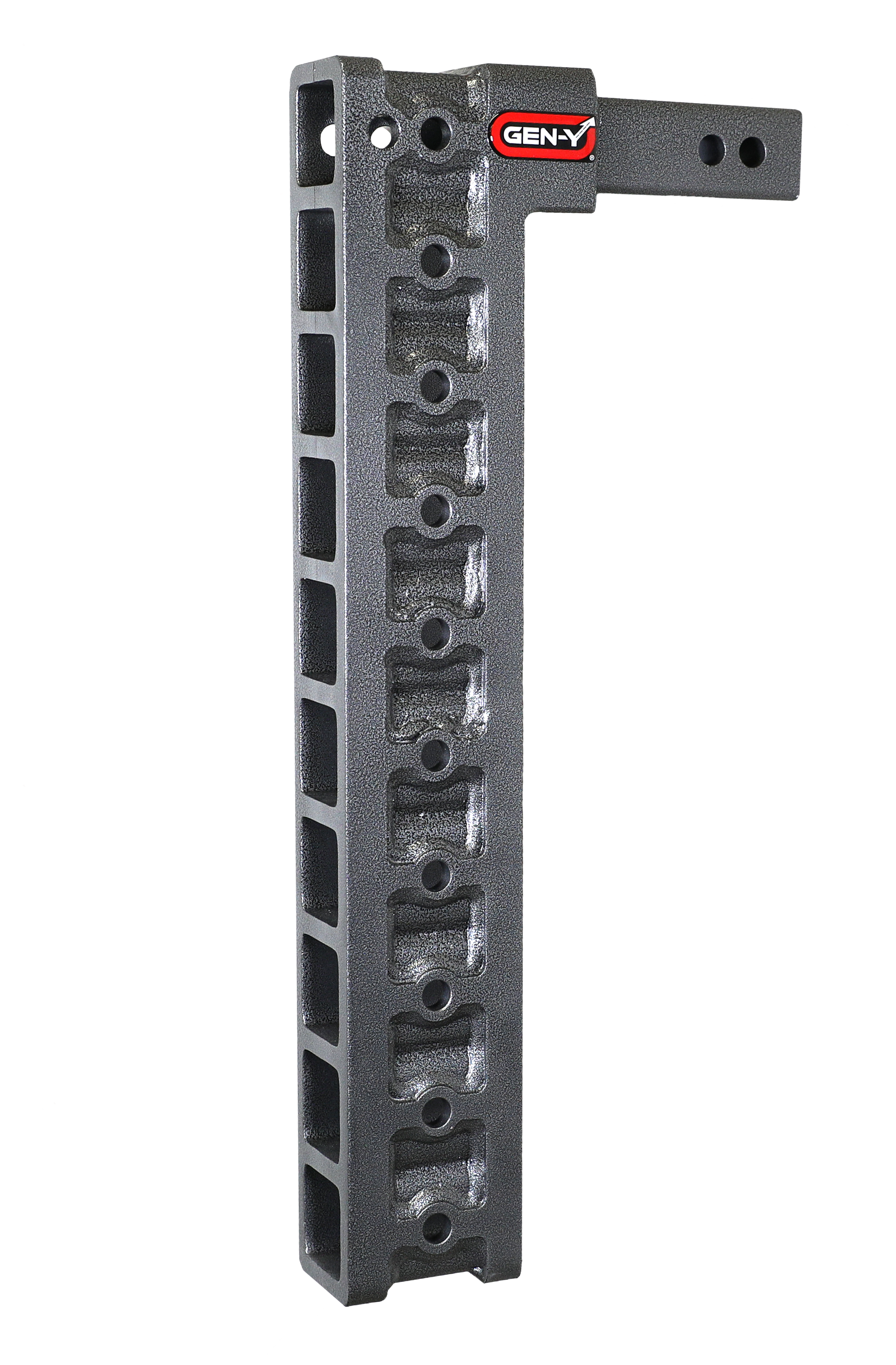MEGA-DUTY 2" Shank 22.2" Drop 1.5K TW 10K Hitch & GH-0100 Stabilizer Kit - Apollo Off-Road