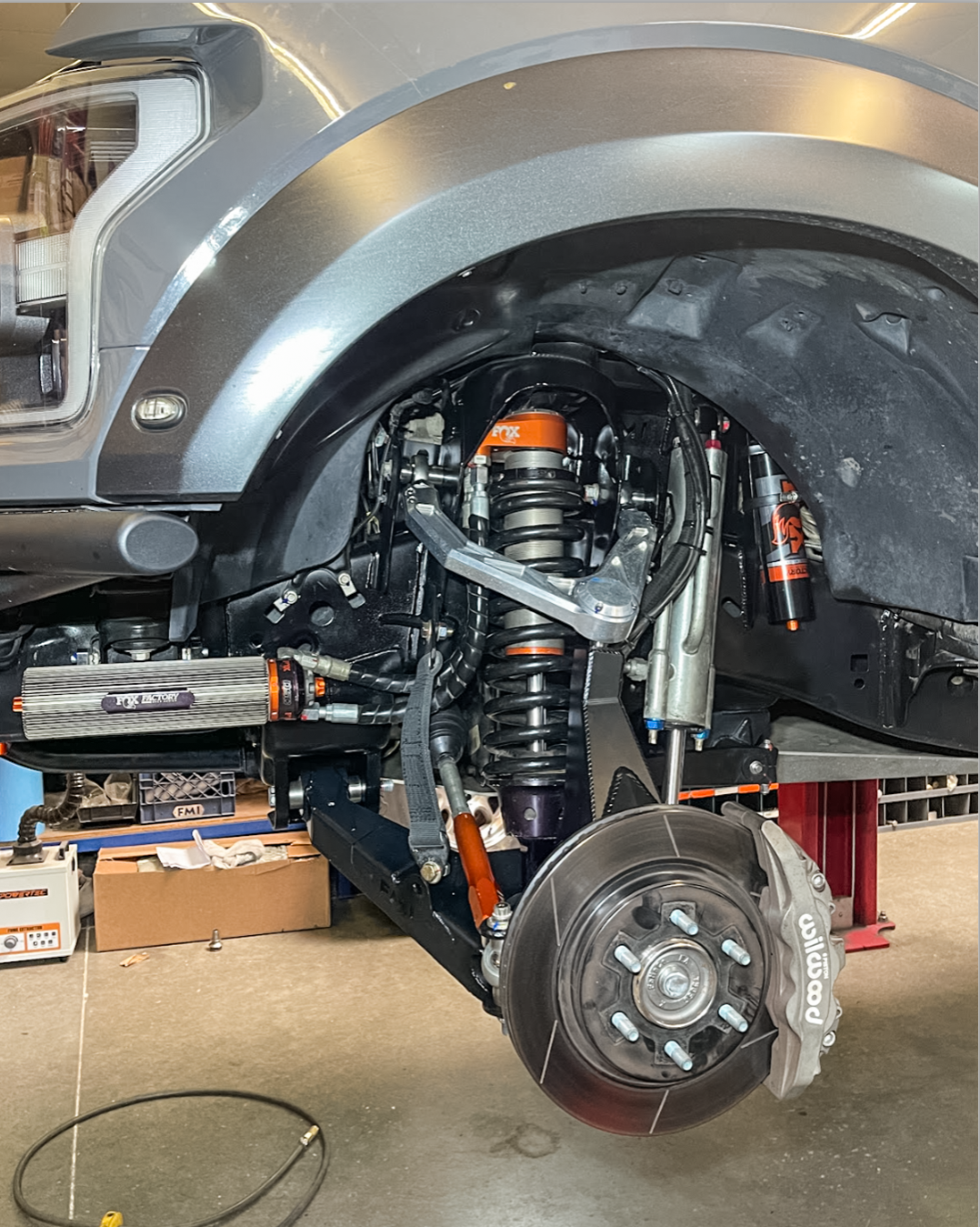 Foutz Motorsports Mid Travel Front Suspension with Billet Upper Arm 2017-2020 Ford F-150 Raptor