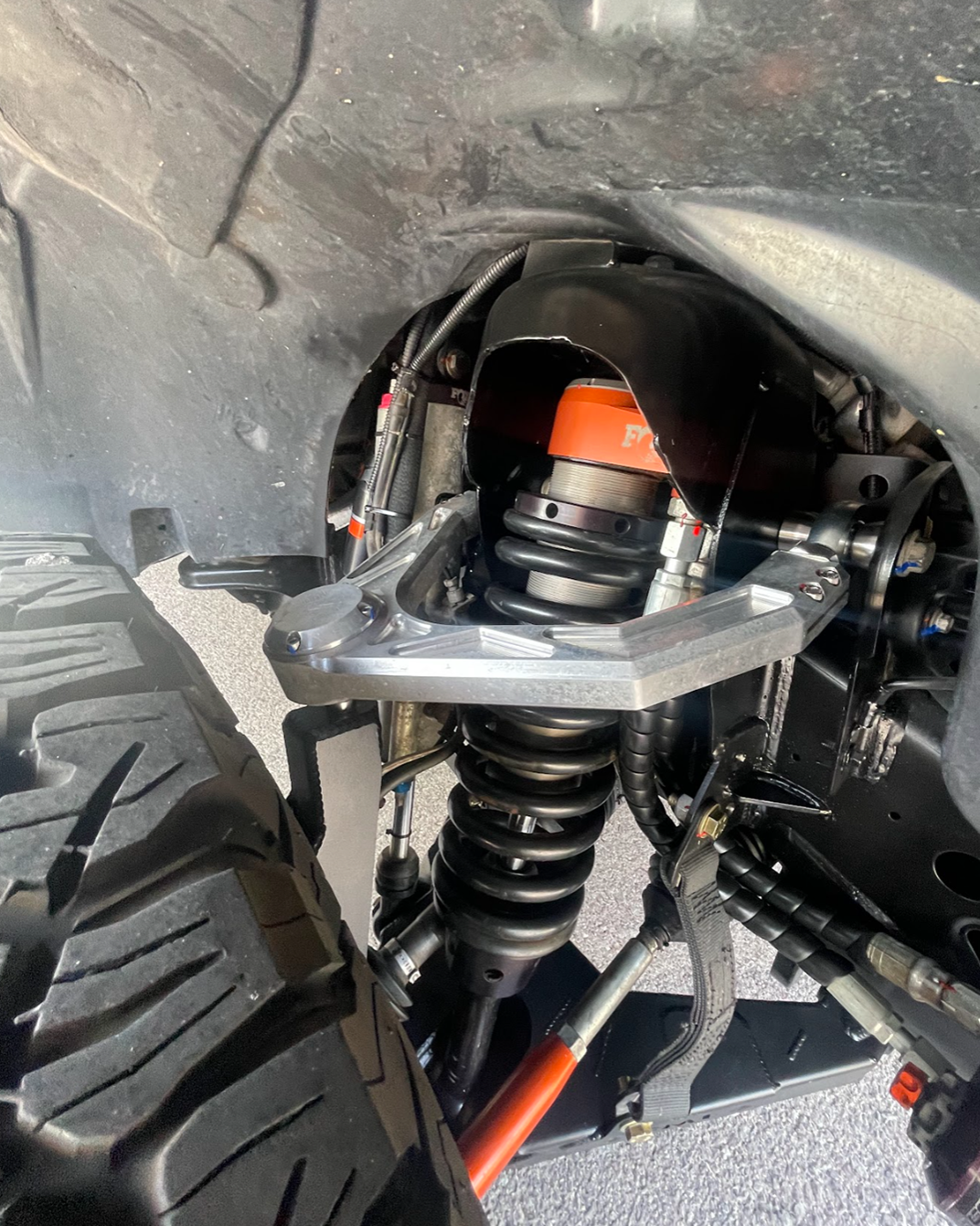Foutz Motorsports Mid Travel Front Suspension with Billet Upper Arm 2017-2020 Ford F-150 Raptor