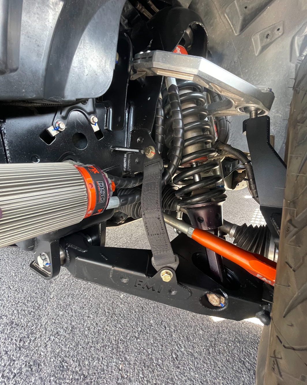 Foutz Motorsports Mid Travel Front Suspension with Billet Upper Arm 2017-2020 Ford F-150 Raptor