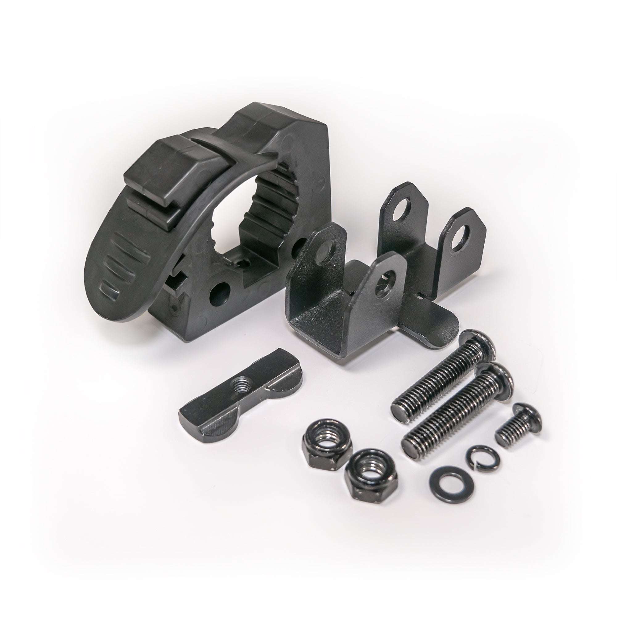 L-Track Quick-Mount Rubber Clamp for MOLLE and Drip Rails