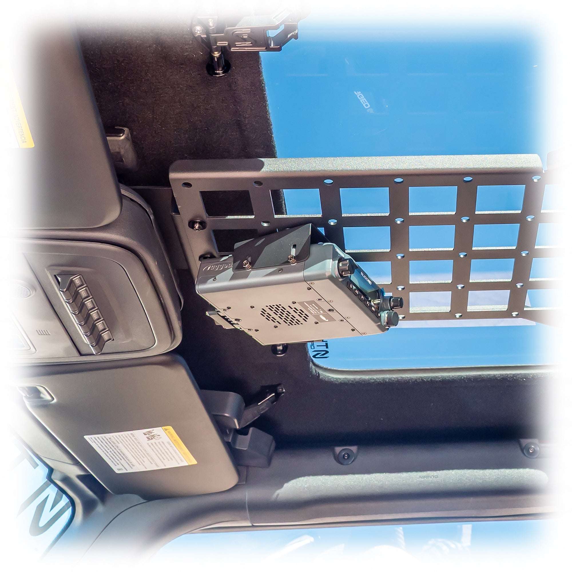 MOLLE-Loc Rugged Radio Mount