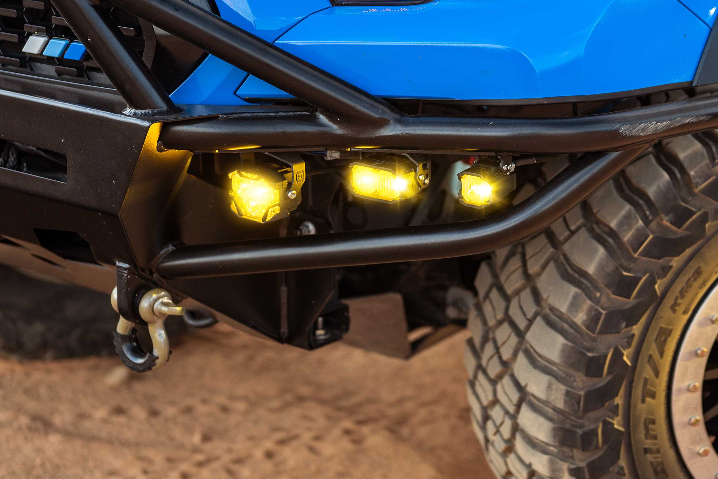 Morimoto 1Banger HXB LED Pod (Flood / Yellow)(Pair) - Apollo Off-Road
