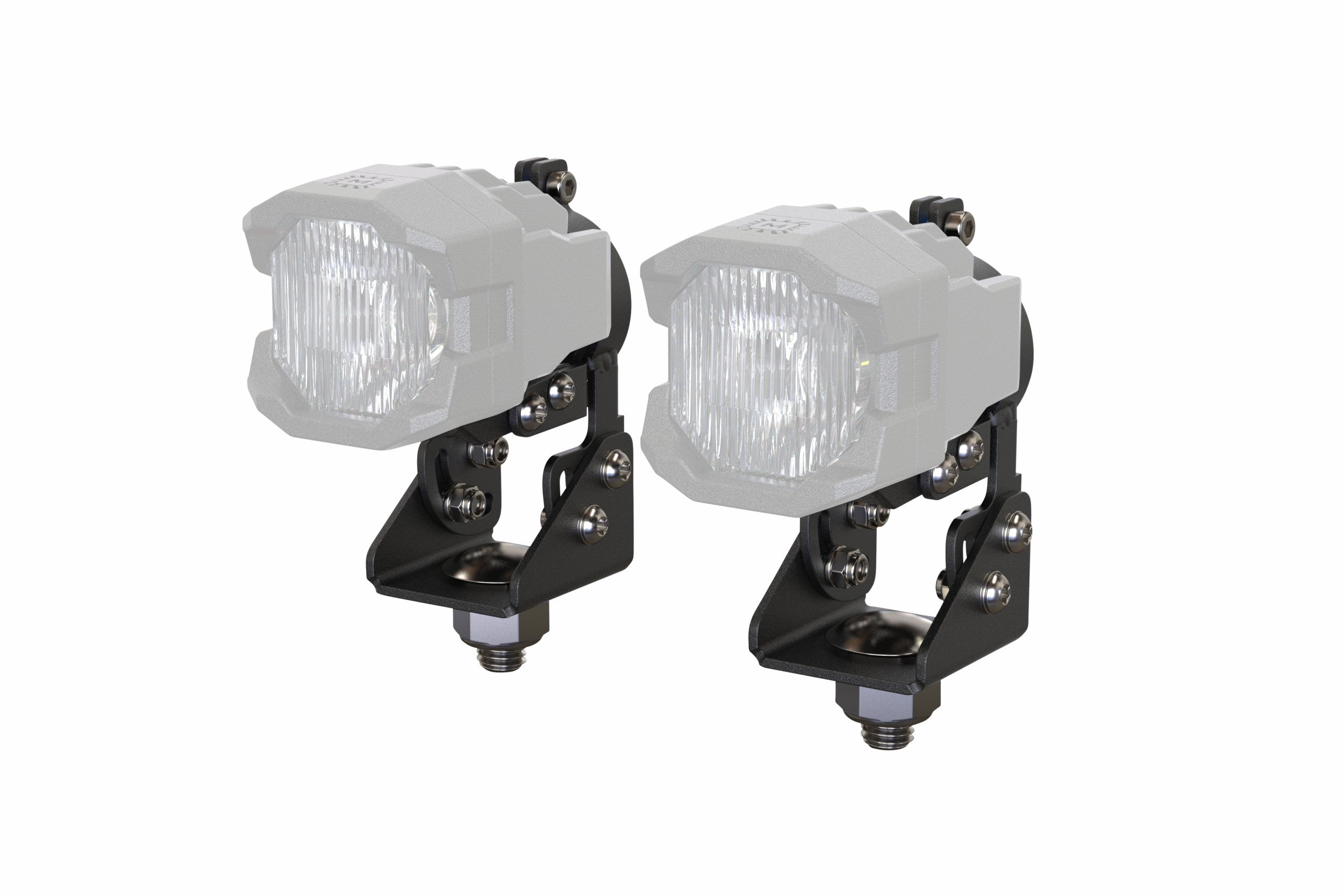 Morimoto 1Banger Mounts: Omni-Adjustable (Pair) - Apollo Off-Road