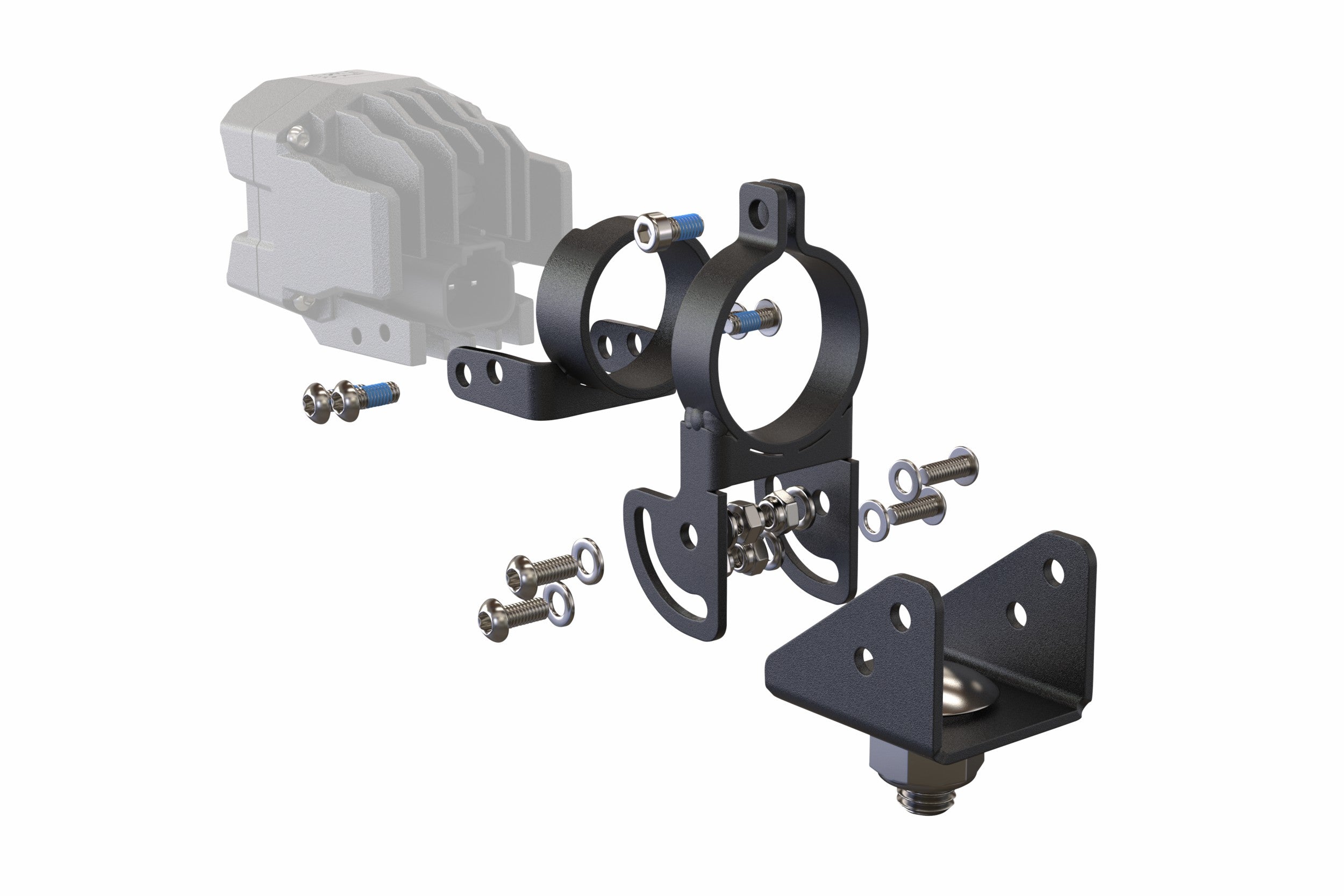 Morimoto 1Banger Mounts: Omni-Adjustable (Pair) - Apollo Off-Road