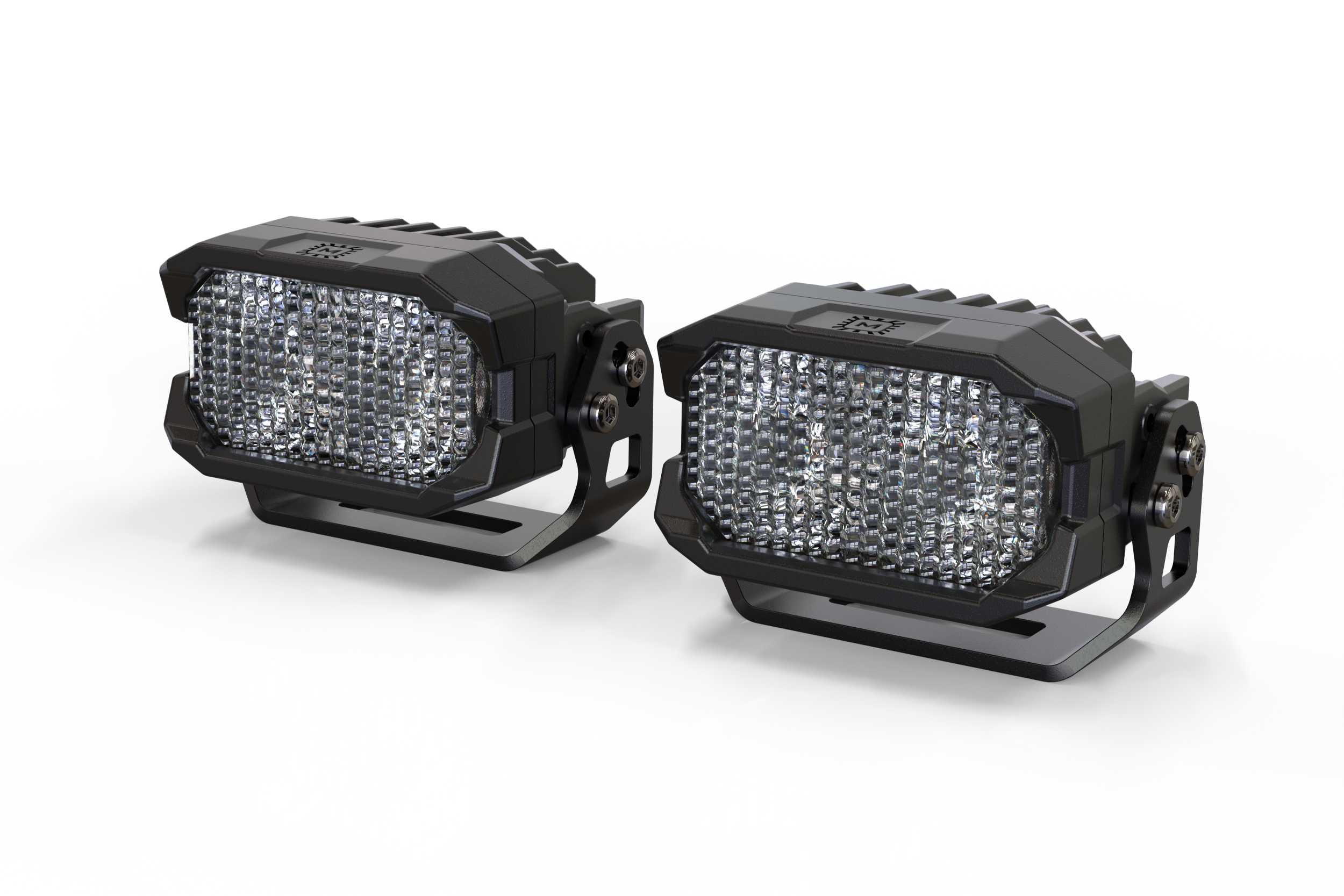 Morimoto 2Banger HXB LED Pod (Flood / White)(Pair) - Apollo Off-Road