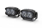 Morimoto 2Banger HXB LED Pod (SAE Wide / Yellow)(Pair) - Apollo Off-Road
