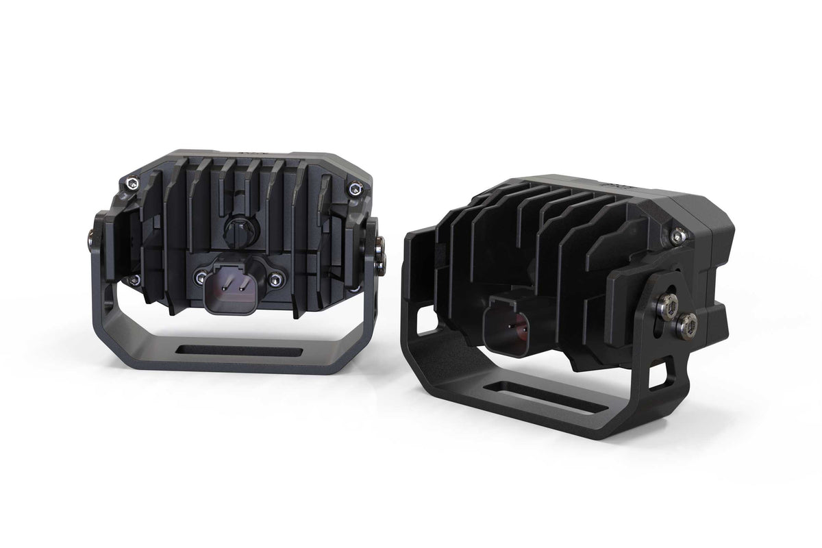 Morimoto 2Banger NCS LED Pod (Combo / White)(Pair) - Apollo Off-Road