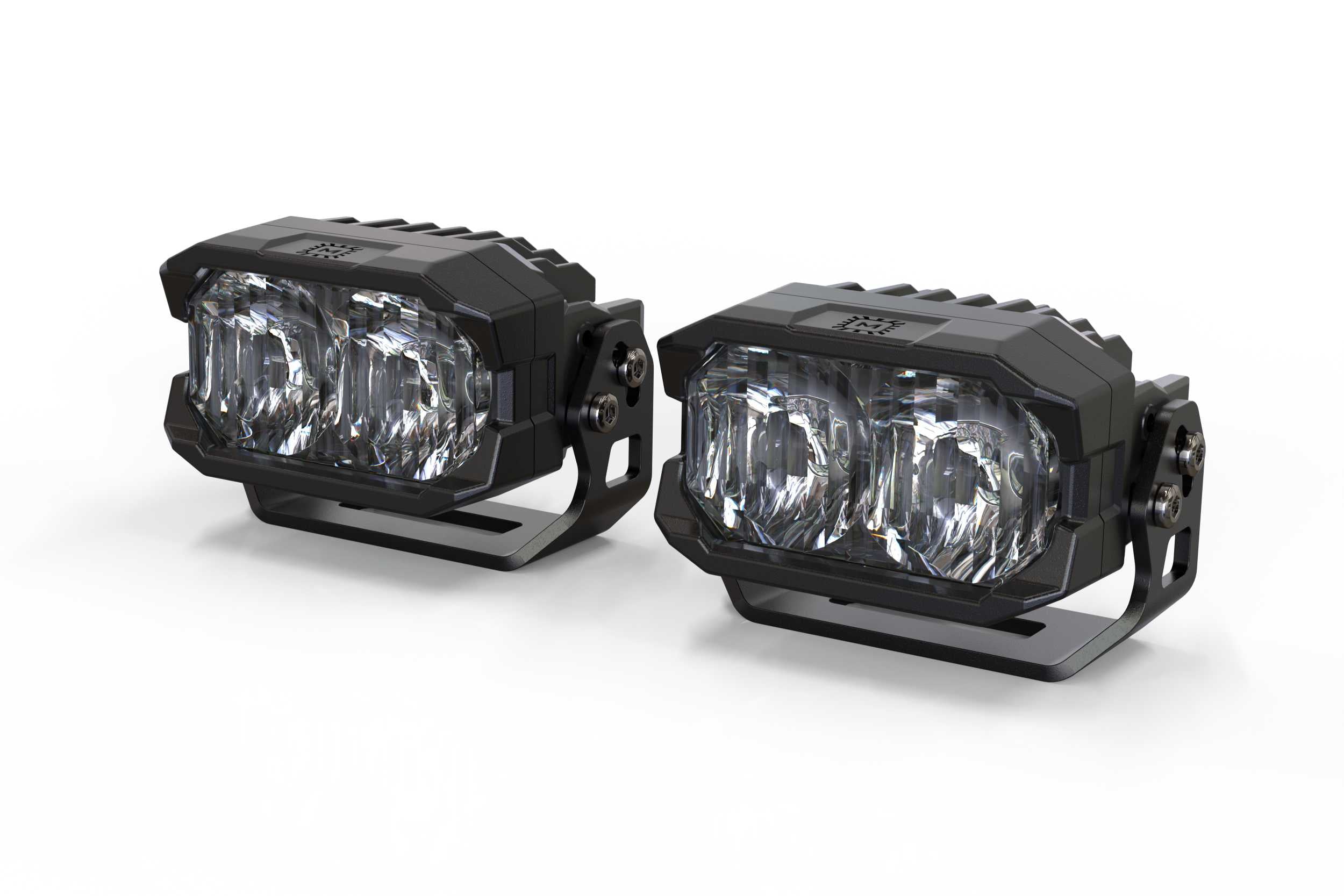 Morimoto 2Banger NCS LED Pod (Combo / Yellow)(Pair) - Apollo Off-Road