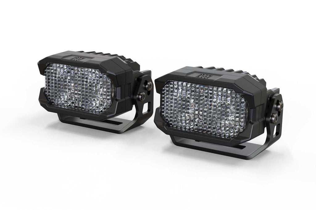 Morimoto 2Banger NCS LED Pod (Flood / White)(Pair) - Apollo Off-Road
