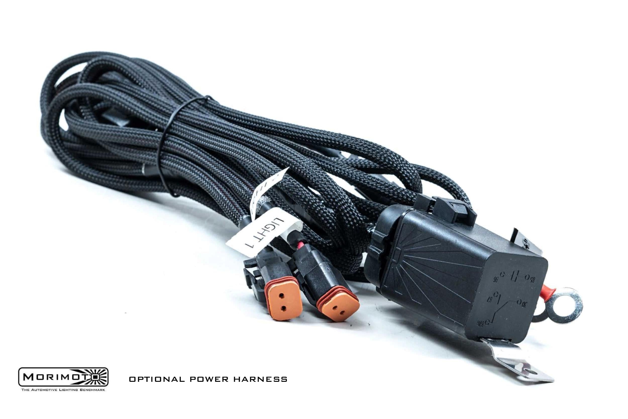 Morimoto 2Banger NCS LED Pod (SAE Wide / White)(Pair) - Apollo Off-Road