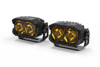 Morimoto 2Banger NCS LED Pod (Spot / Yellow)(Pair) - Apollo Off-Road