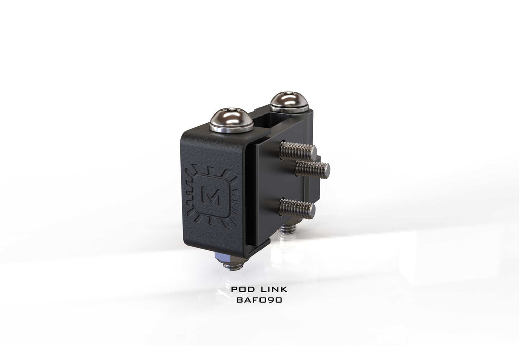 Morimoto 2Banger: Pod-Link (Single Row Bar) (Each) - Apollo Off-Road
