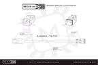Morimoto 2P DT Extension Harness: (1/2/4Banger) (2M Long) - Apollo Off-Road