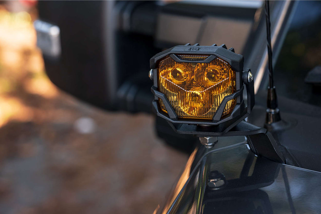 Morimoto 4Banger 2.0 HXB LED Pods (Combo / Yellow)(Set) - Apollo Off-Road