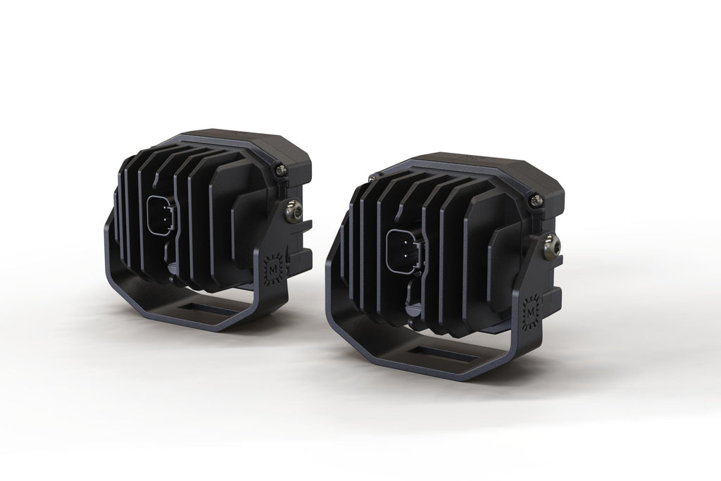 Morimoto 4Banger 2.0 NCS LED Pods (Spot / Yellow)(Set) - Apollo Off-Road
