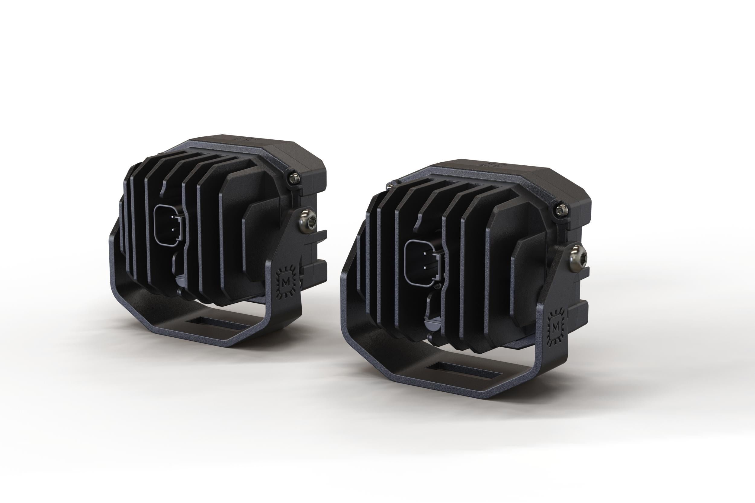 Morimoto 4Banger 2.0 NCS LED Pods (Spot / Yellow)(Set) - Apollo Off-Road