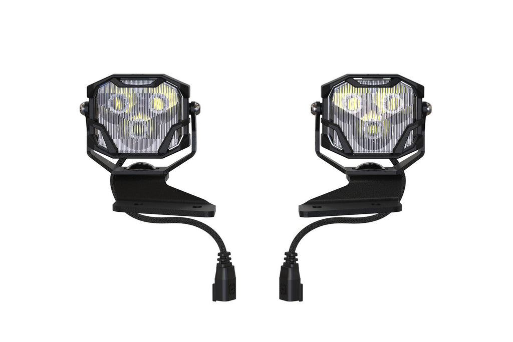 Morimoto 4Banger A-Pillar Brackets: Bronco (2021+) - Apollo Off-Road