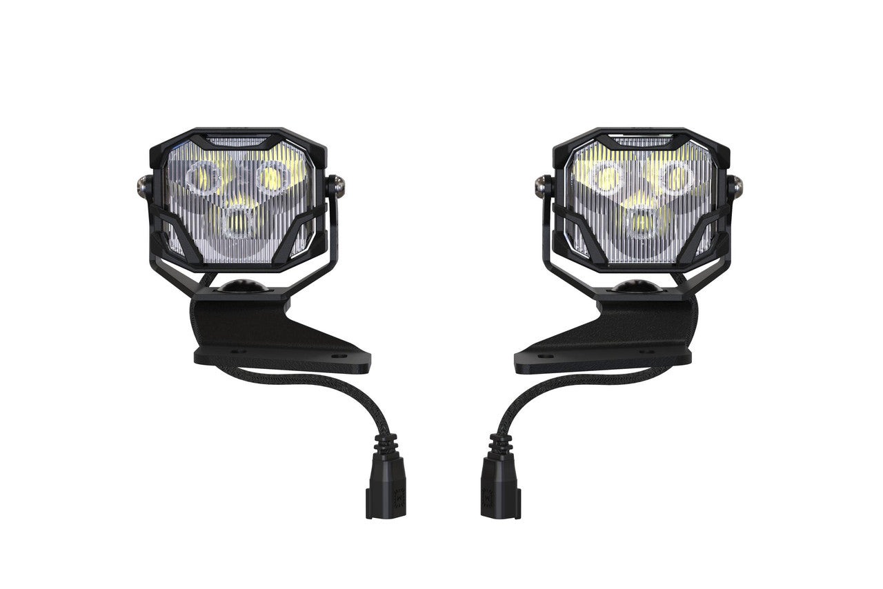 Morimoto 4Banger A-Pillar Brackets: Bronco (2021+) - Apollo Off-Road