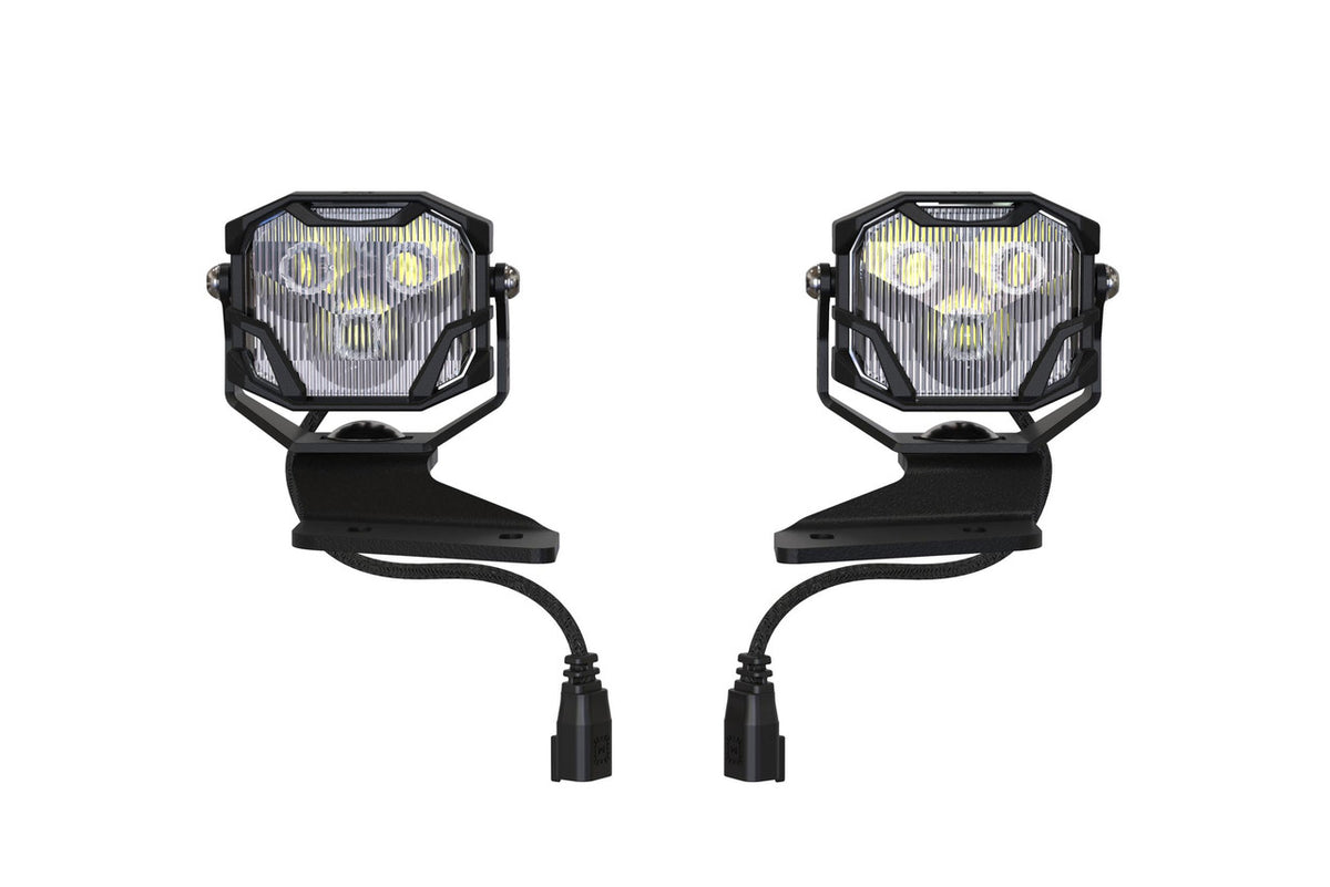 Morimoto 4Banger A-Pillar Brackets: Bronco (2021+) - Apollo Off-Road