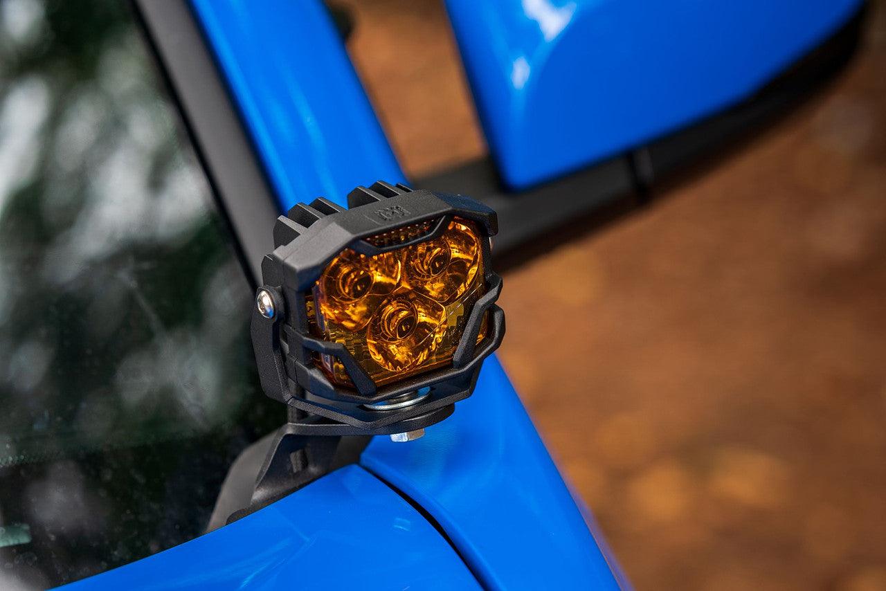 Morimoto 4Banger A-Pillar Brackets: Lexus GX470 (03-09) - Apollo Off-Road