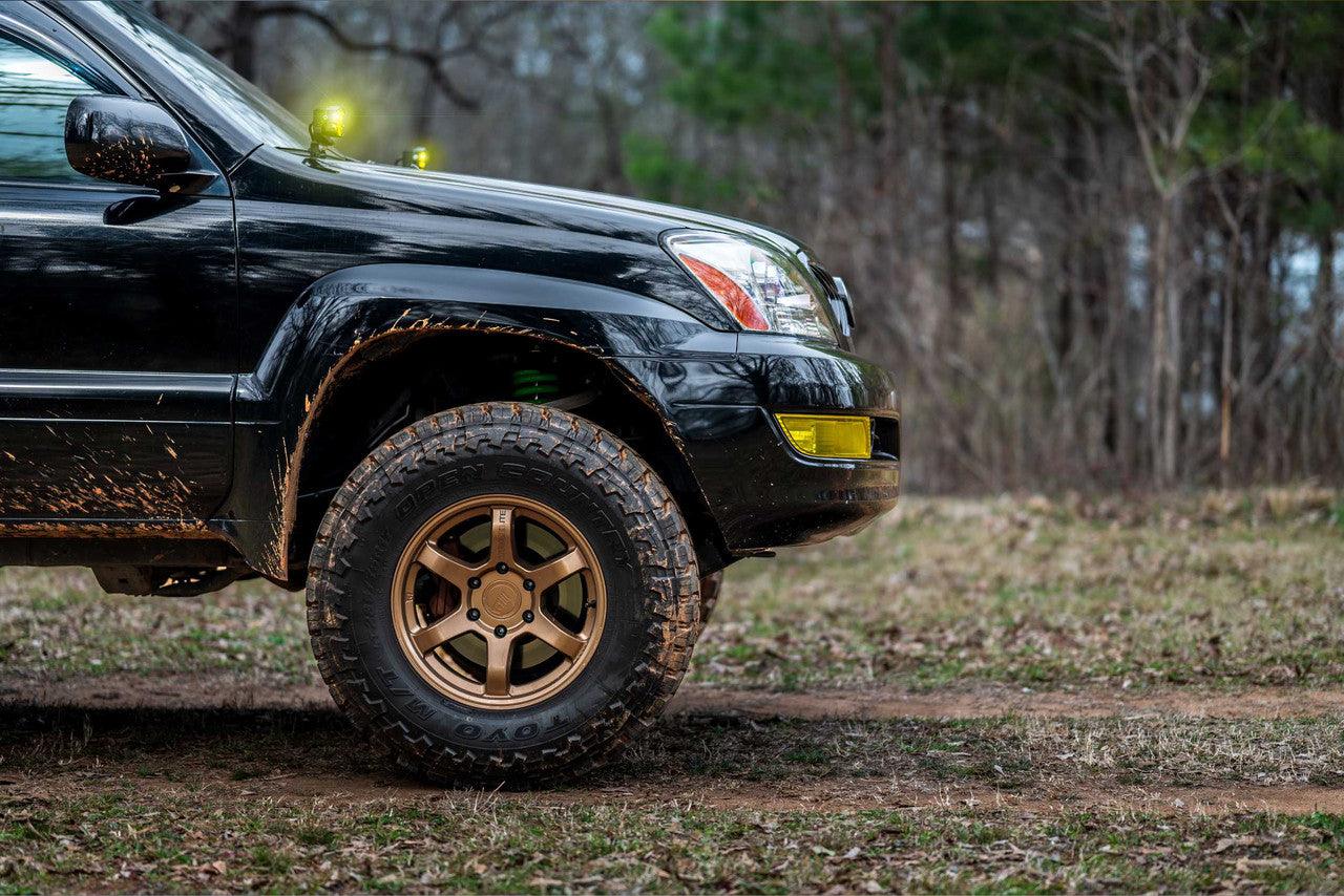 Morimoto 4Banger A-Pillar Brackets: Lexus GX470 (03-09) - Apollo Off-Road