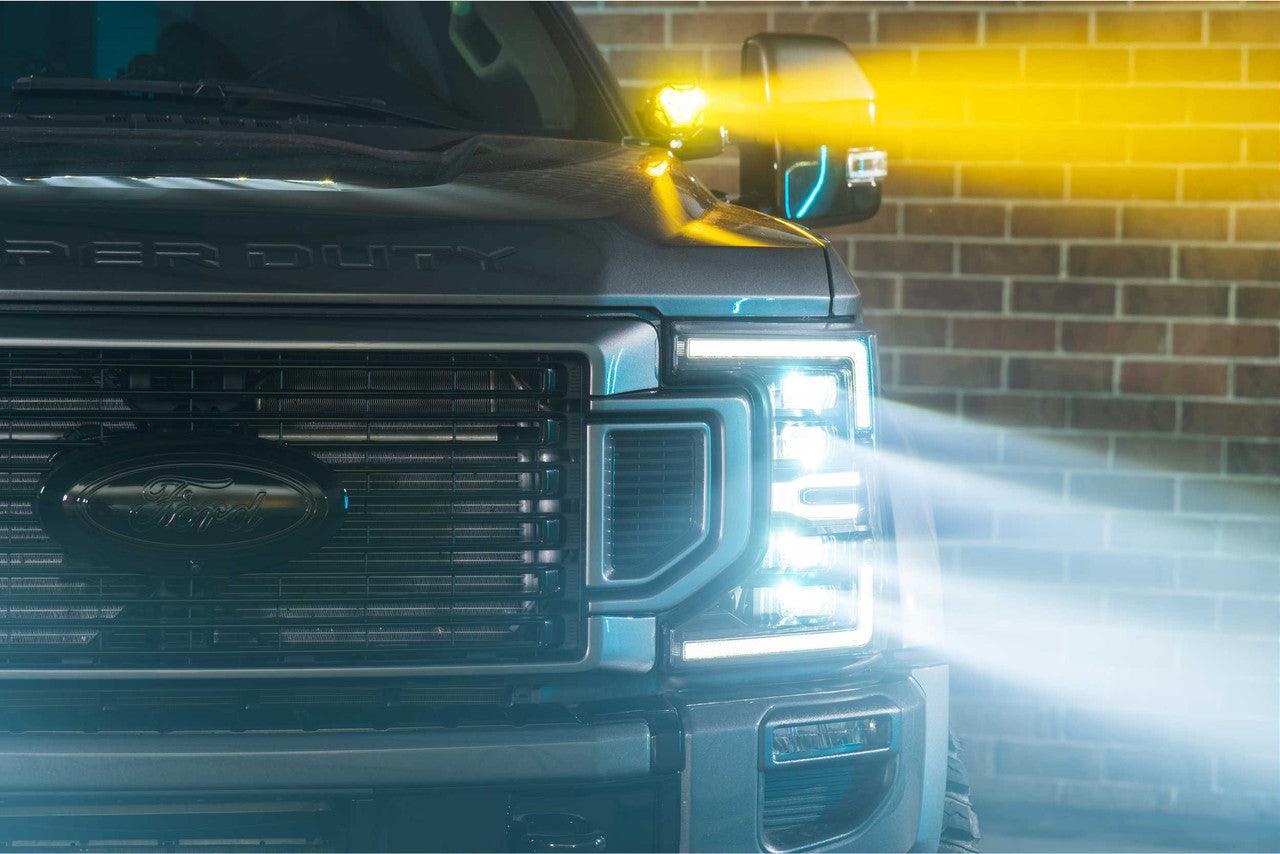 Morimoto 4Banger A-Pillar Brackets: Super Duty (17-22) - Apollo Off-Road