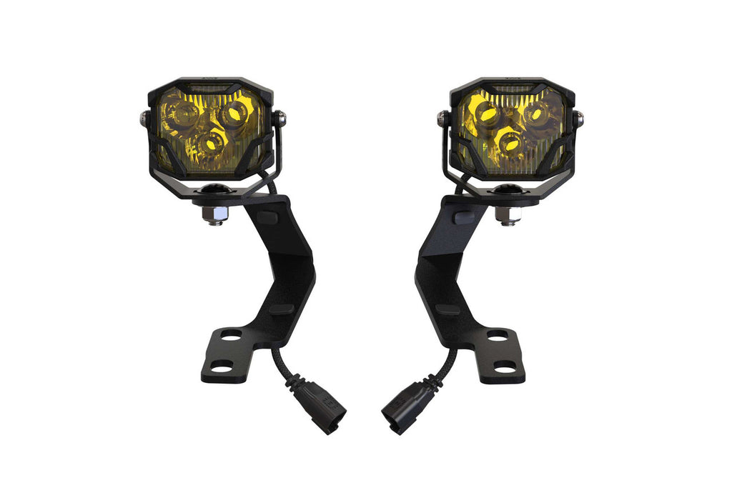 Morimoto 4Banger A-Pillar Brackets: Tacoma (05-15) - Apollo Off-Road