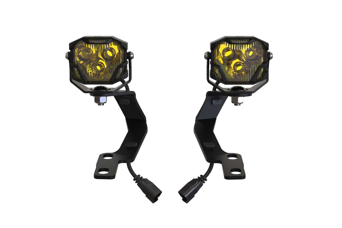 Morimoto 4Banger A-Pillar Brackets: Tacoma (05-15) - Apollo Off-Road