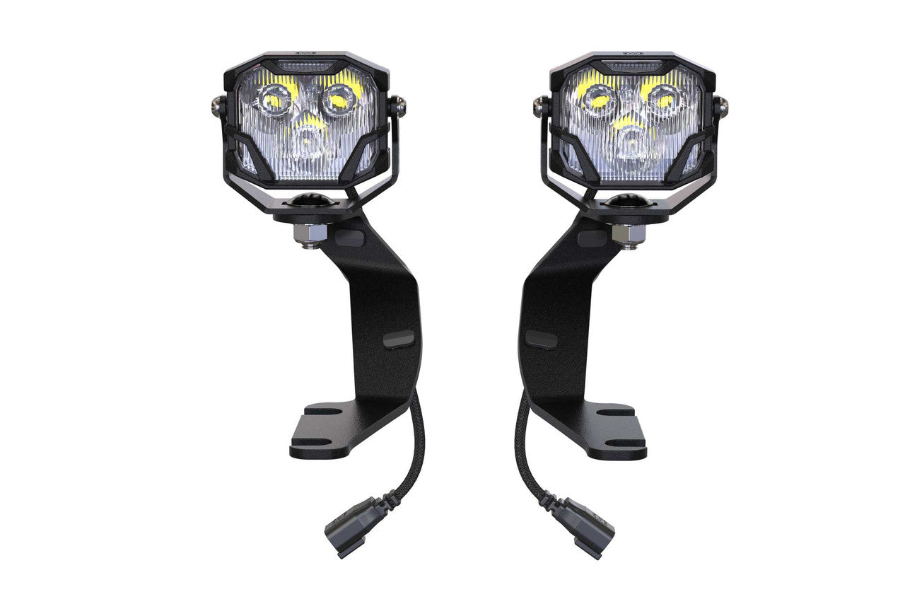 Morimoto 4Banger A-Pillar Brackets: Tundra (14-21) - Apollo Off-Road
