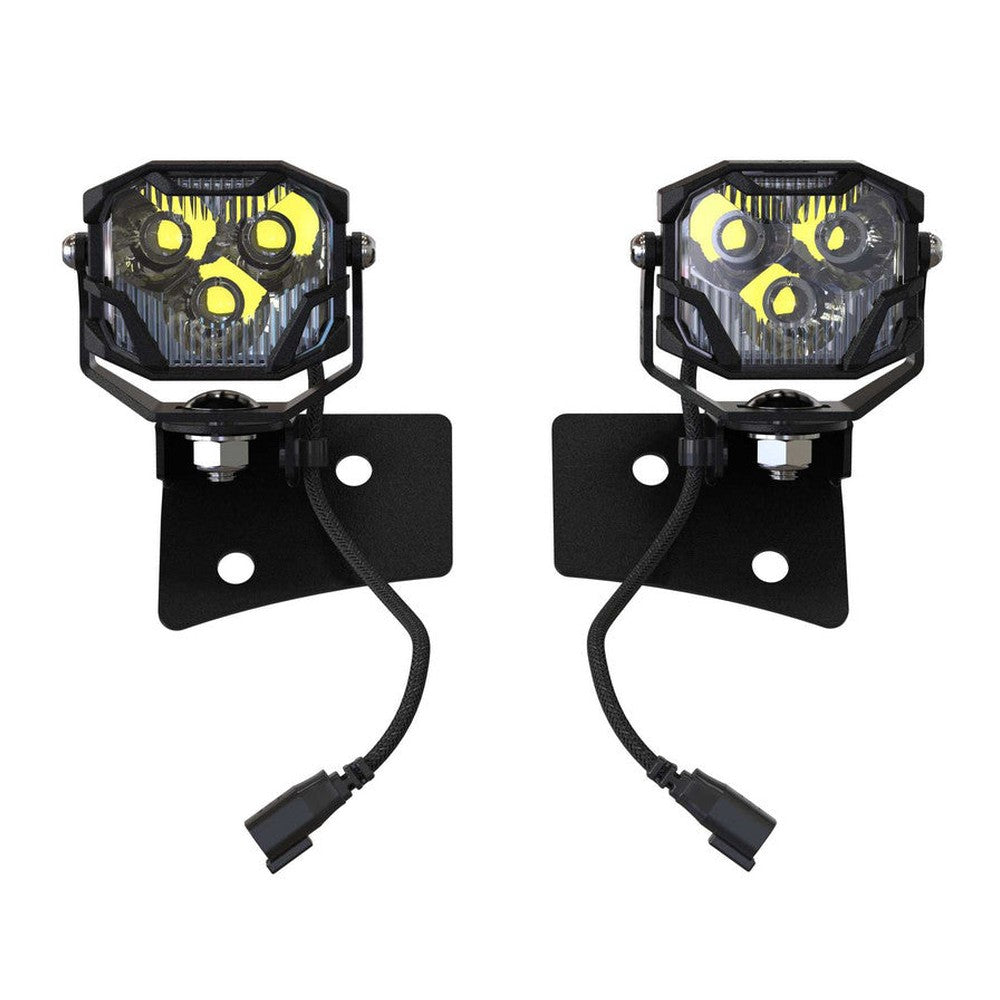 Morimoto 4Banger A-Pillar Brackets: Wrangler JK (07-17) - Apollo Off-Road