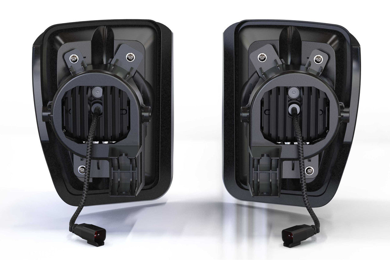 Morimoto 4Banger Fog Brackets: Type Ram Vertical - Apollo Off-Road