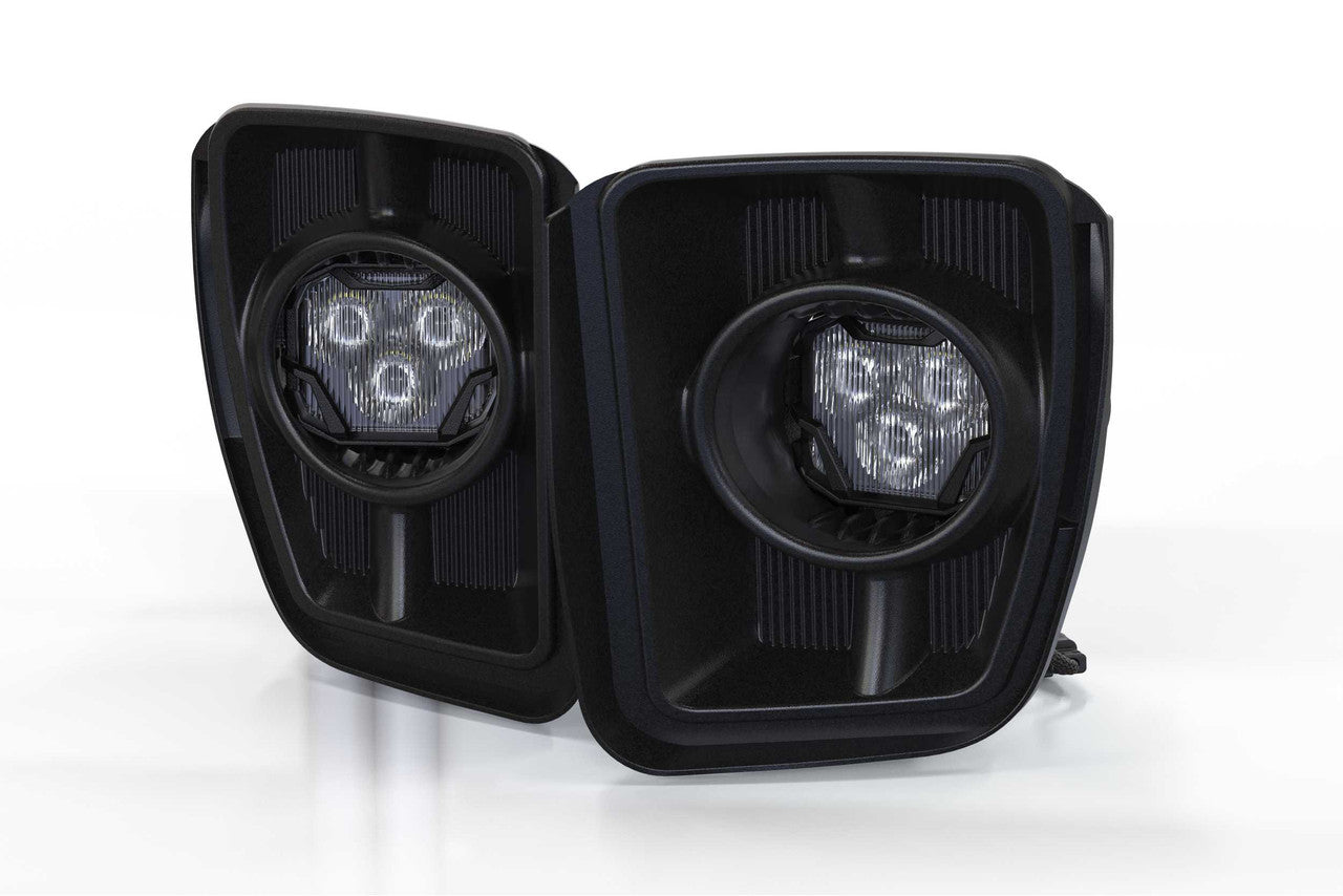 Morimoto 4Banger Fog Brackets: Type Ram Vertical - Apollo Off-Road