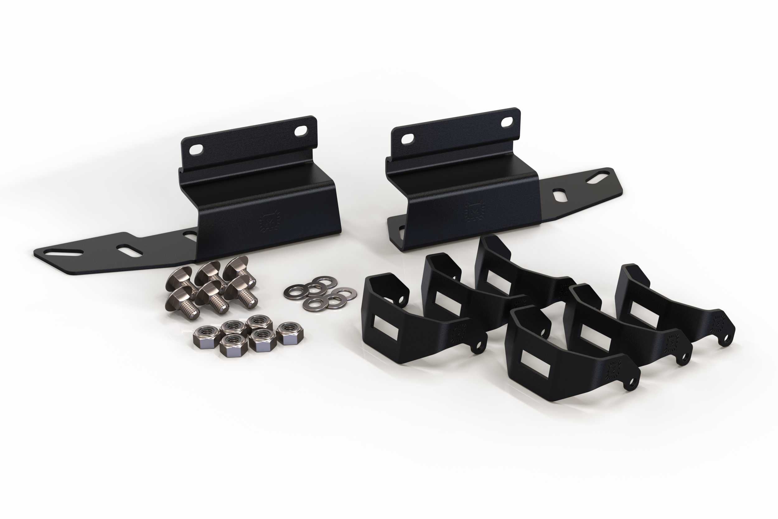 Morimoto 4Banger Fog Brackets: Type Raptor Triple (10-14) - Apollo Off-Road