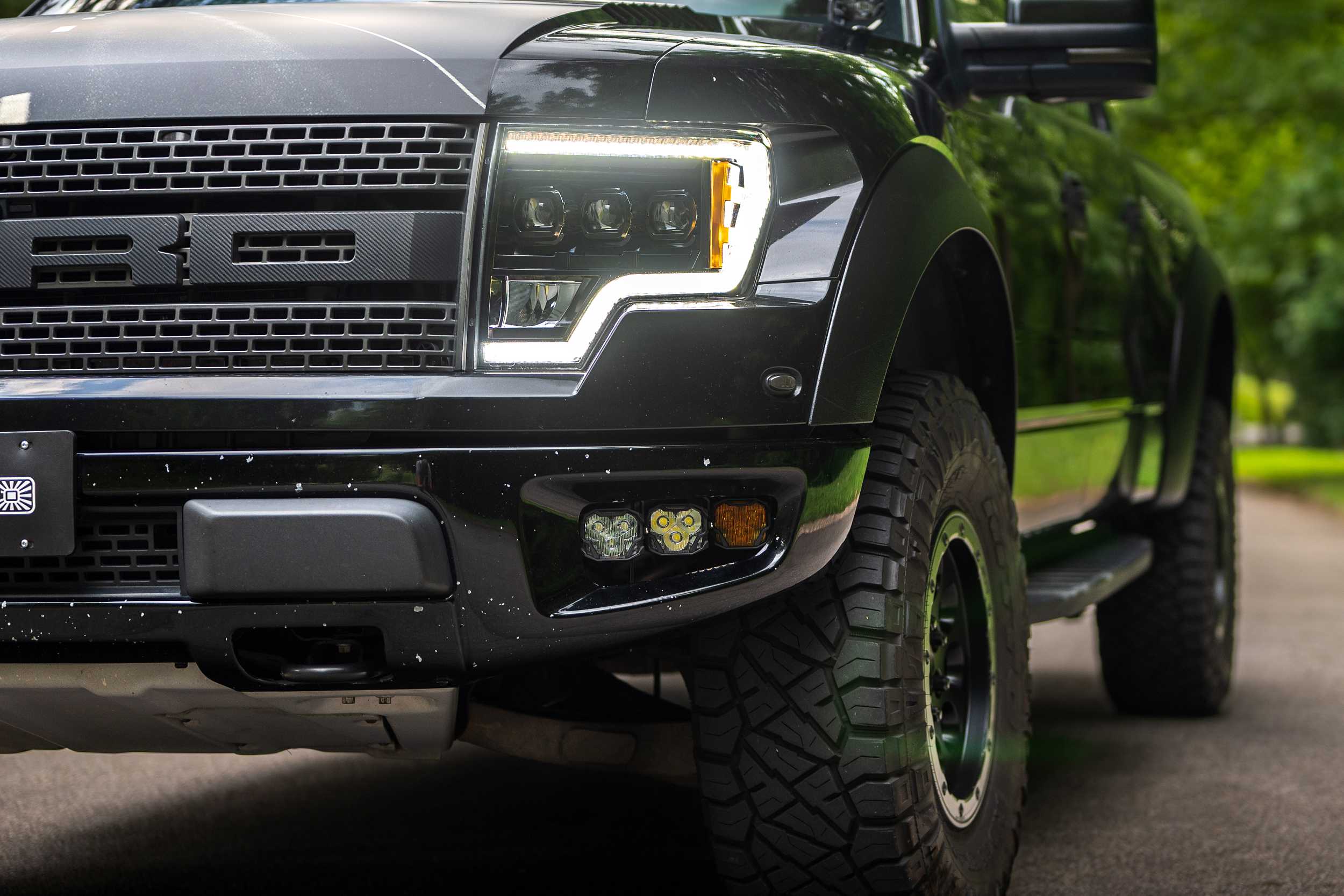 Morimoto 4Banger Fog Brackets: Type Raptor Triple (10-14) - Apollo Off-Road