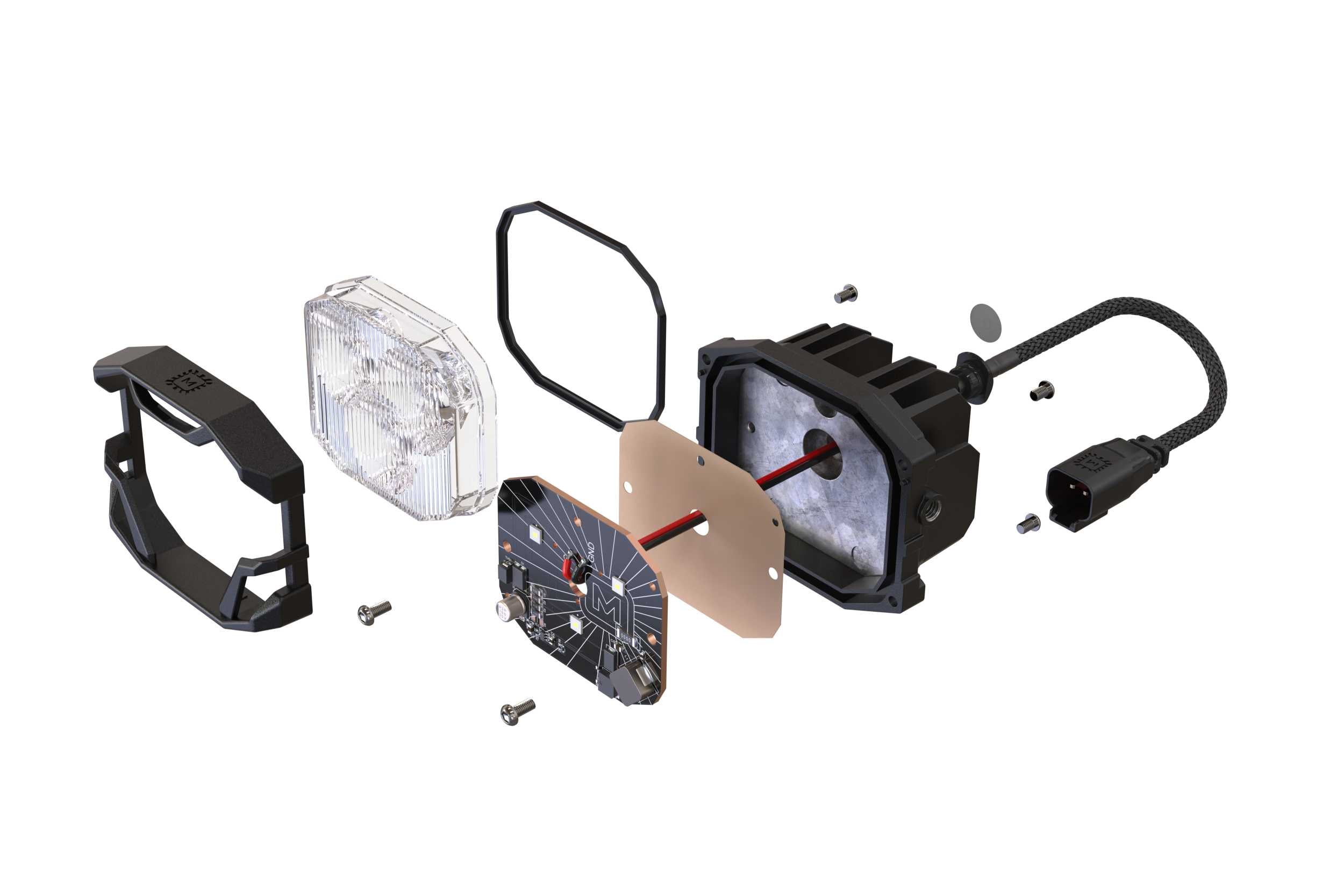 Morimoto 4Banger Fog Brackets: Type T - Apollo Off-Road