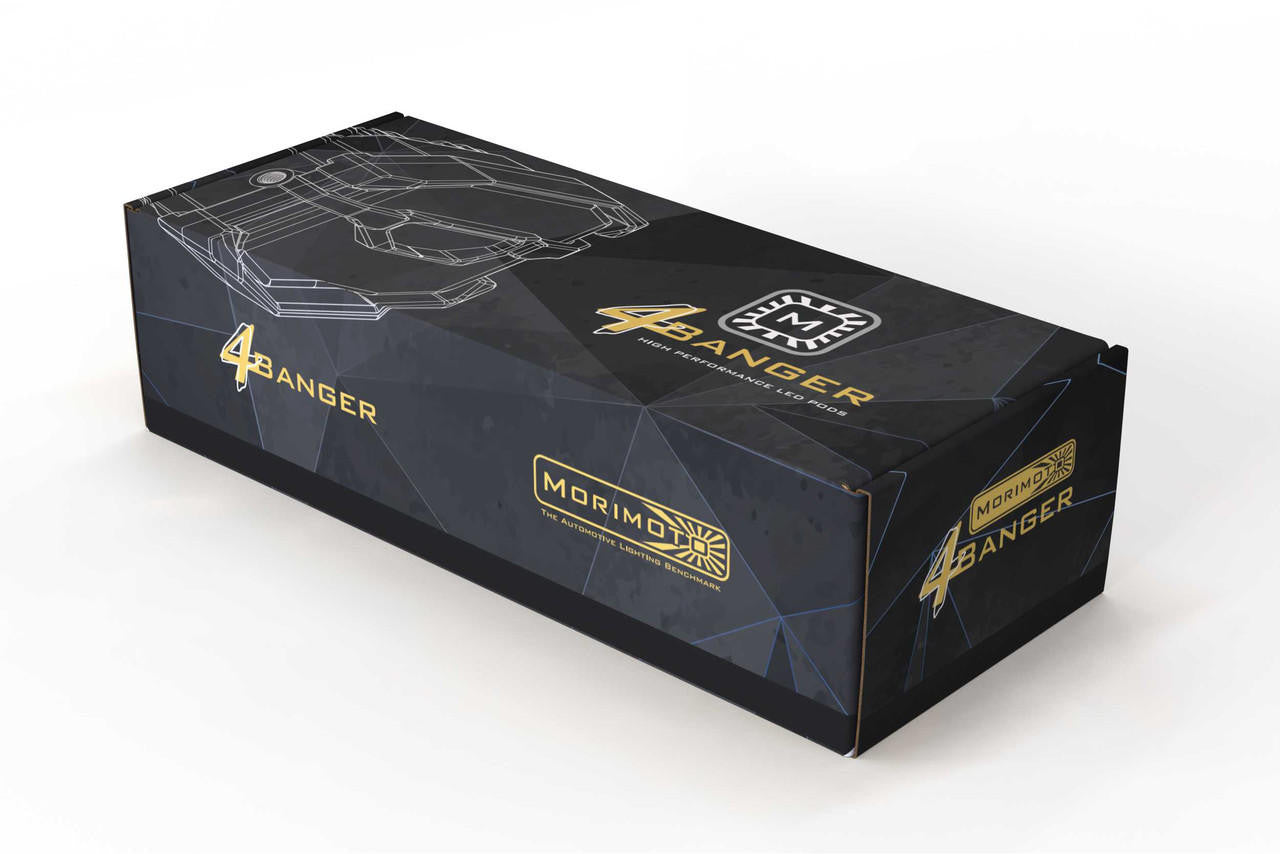 Morimoto 4Banger Triple Fog Kit: 17-20 Raptor (brackets only) - Apollo Off-Road