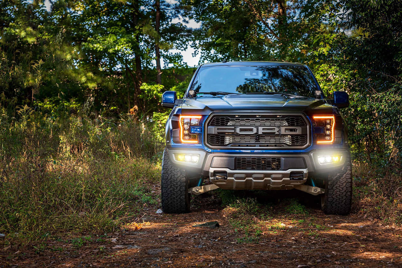 Morimoto 4Banger Triple Fog Kit: 17-20 Raptor (brackets only) - Apollo Off-Road