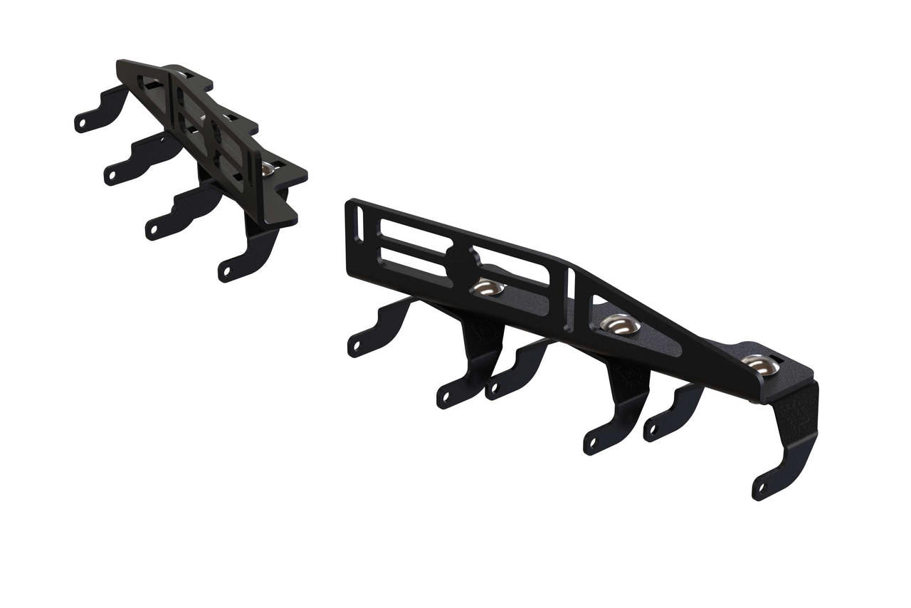 Morimoto 4Banger Triple Fog Kit: 17-20 Raptor (brackets only) - Apollo Off-Road