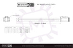 Morimoto 4P DT Pigtail Harness: (BigBanger) (6in Long) - Apollo Off-Road
