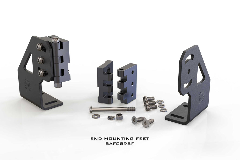 Morimoto BigBanger: Bar-End Mounting Feet (Set) - Apollo Off-Road