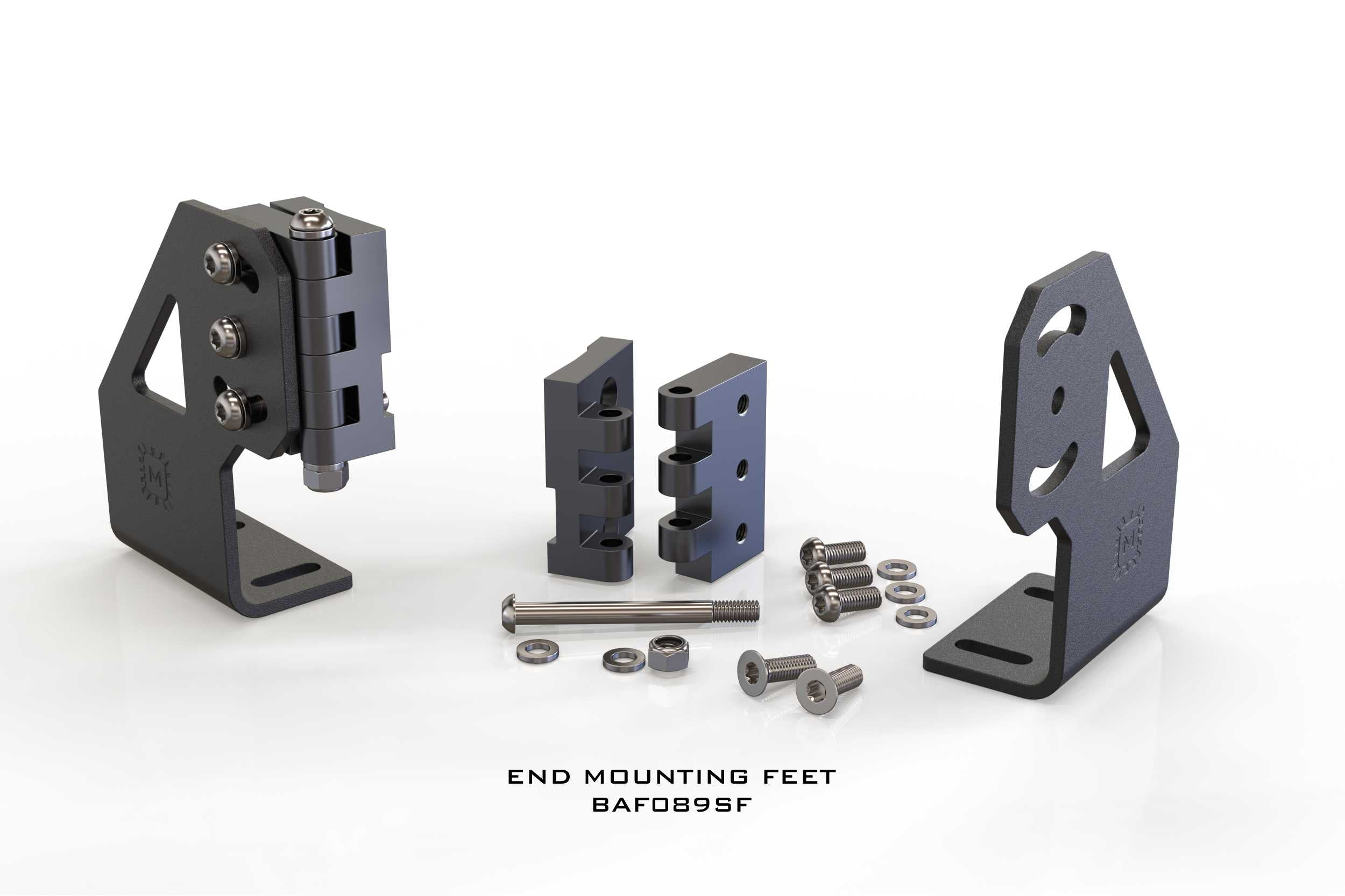 Morimoto BigBanger: Bar-End Mounting Feet (Set) - Apollo Off-Road
