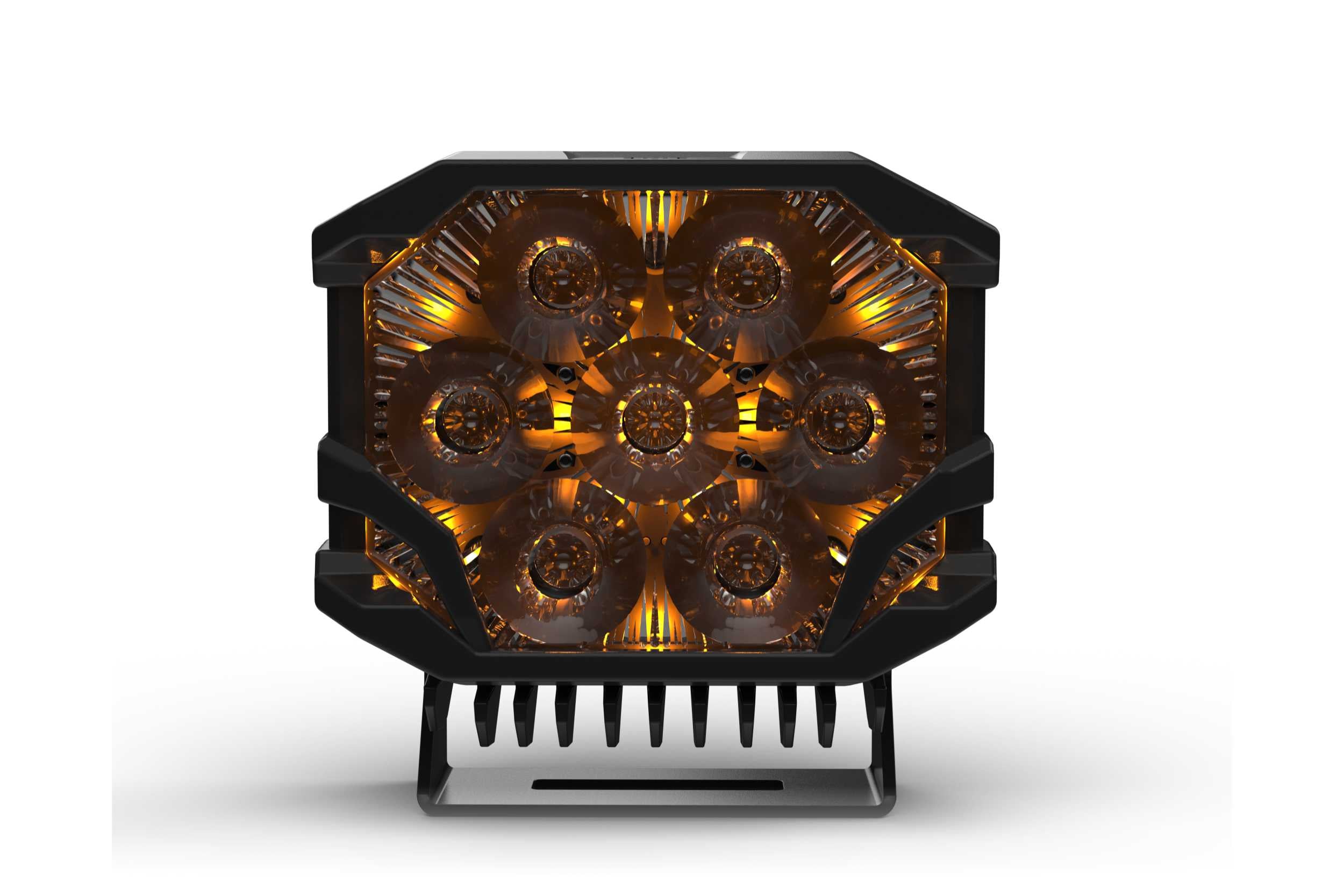 Morimoto BigBanger HXB LED Pod (Amber DRL / Combo / Yellow)(Each) - Apollo Off-Road