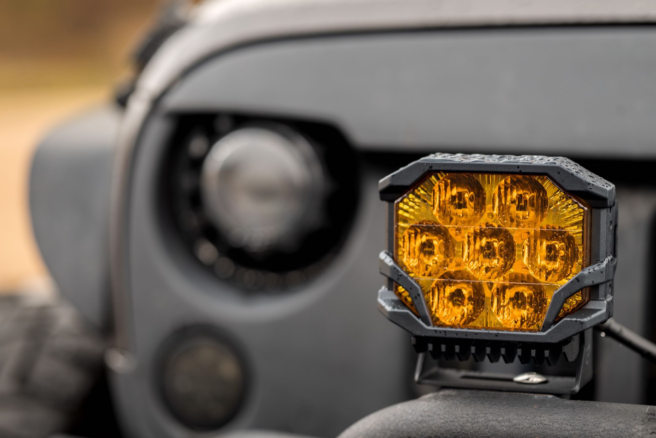 Morimoto BigBanger HXB LED Pod (Amber DRL / Combo / Yellow)(Each) - Apollo Off-Road