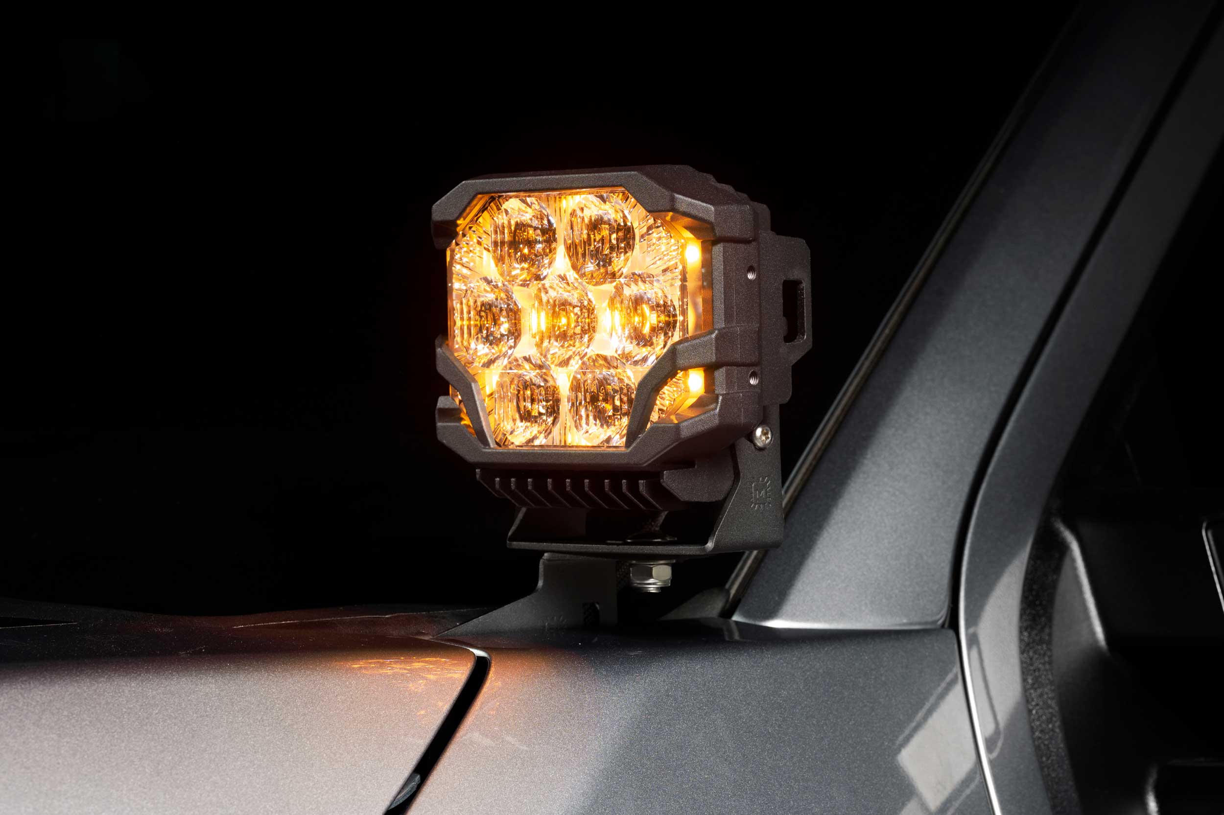 Morimoto Ditch Light Brackets: Ford Super Duty (2023+) - Apollo Off-Road
