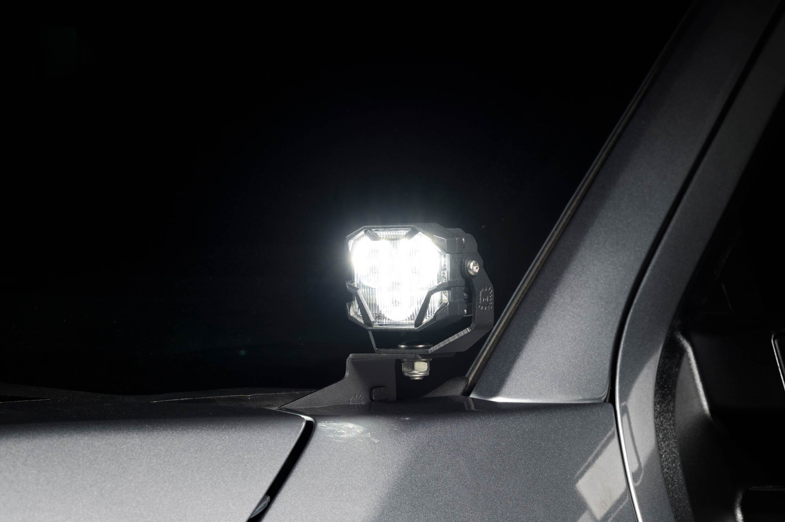 Morimoto Ditch Light Brackets: Ford Super Duty (2023+) - Apollo Off-Road