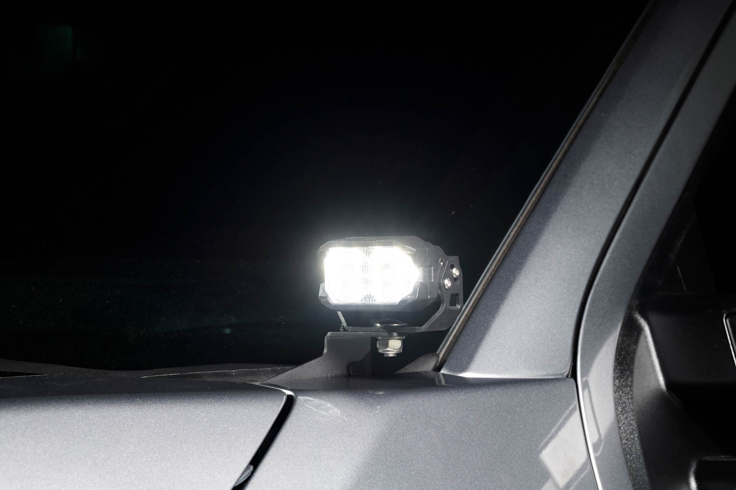 Morimoto Ditch Light Brackets: Ford Super Duty (2023+) - Apollo Off-Road