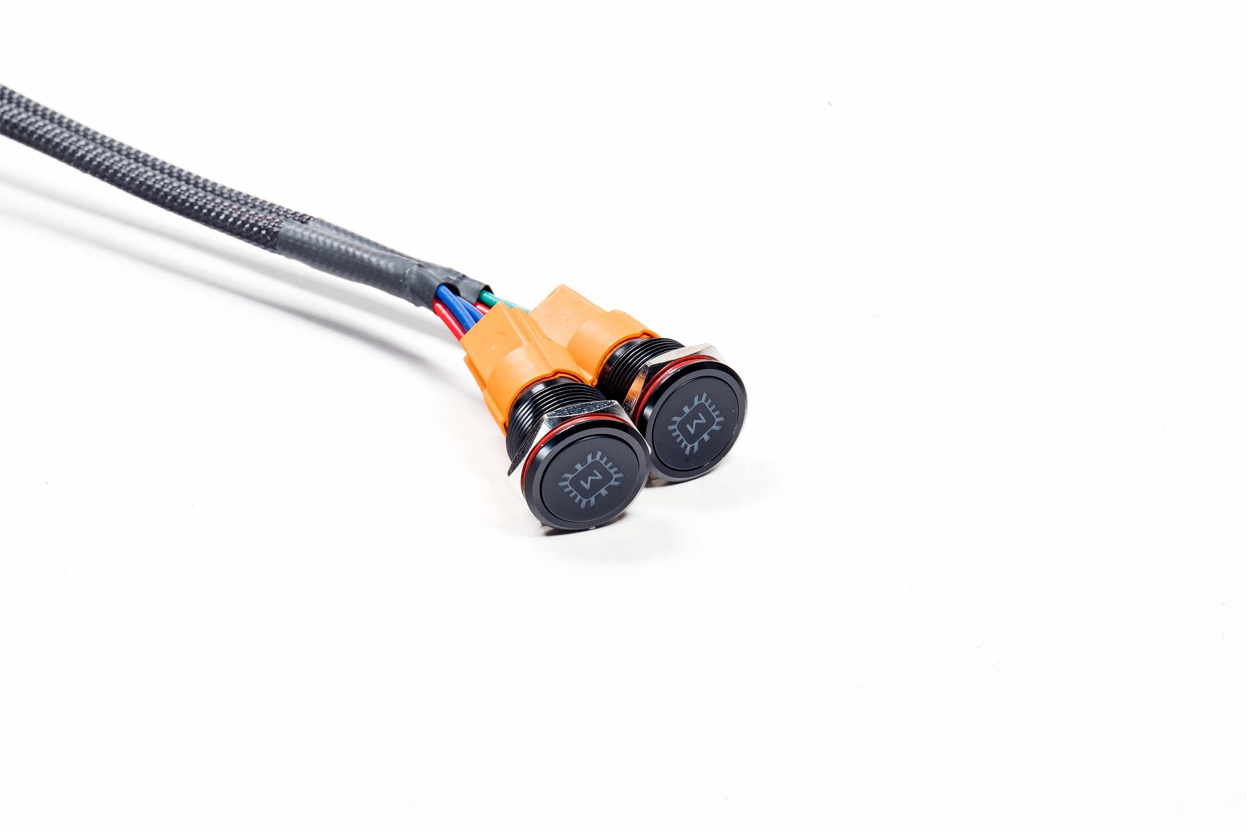 Morimoto Switched Power Harness: 2 or 4Banger Bar (10-12 Pods) - Apollo Off-Road