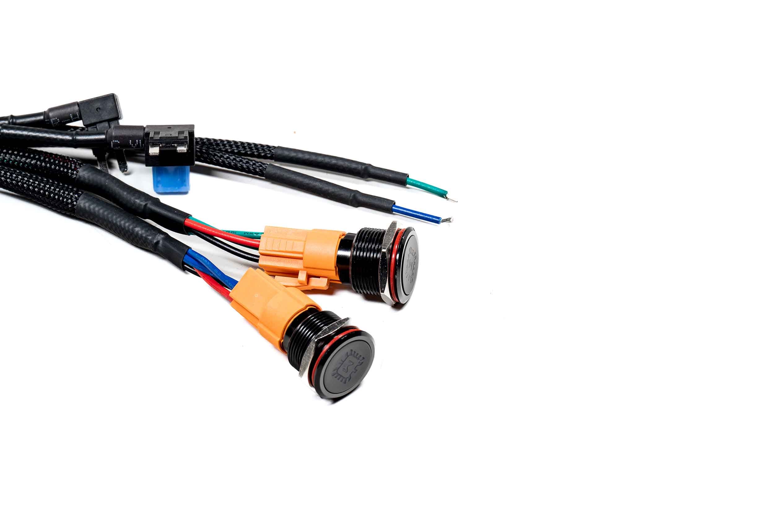 Morimoto Switched Power Harness: BigBanger Bar (Up to 7x Pods) - Apollo Off-Road