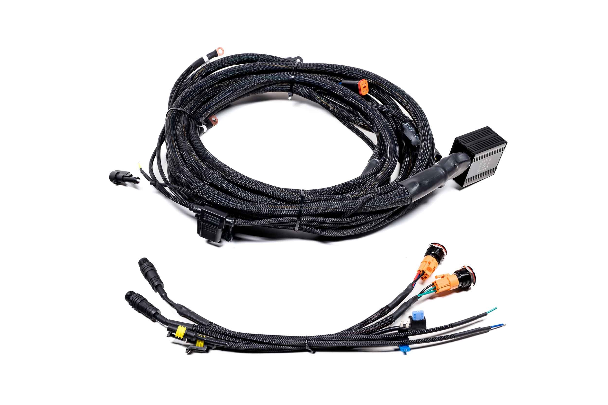 Morimoto Switched Power Harness: BigBanger Bar (Up to 7x Pods) - Apollo Off-Road
